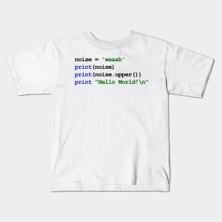 Python Code New Baby Kids T-Shirt